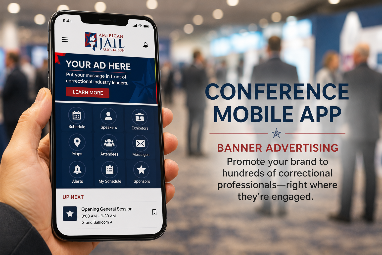 Conference Mobile App Banner Advertising
